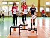 Při 28. ročníku Úpické laťky starší žákyně Lucie Sacherová atakovala sedm let starý rekord úřadující halové mistryně republiky.