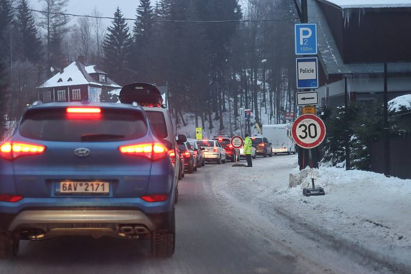 Světový pohár ve Špindlerově Mlýně - sobota 28. ledna 2023.