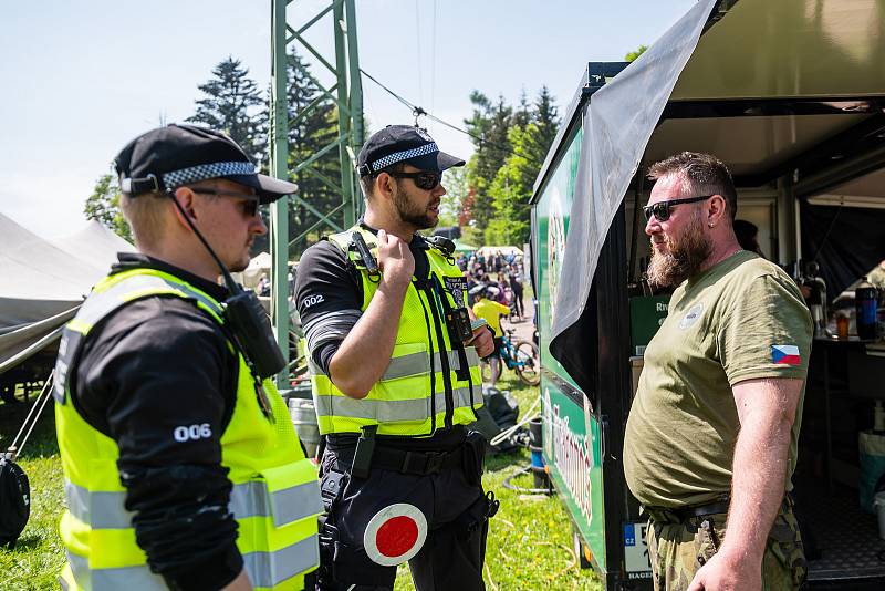 Na Stachelbergu u Trutnova se konal v sobotu sraz vojenské techniky.