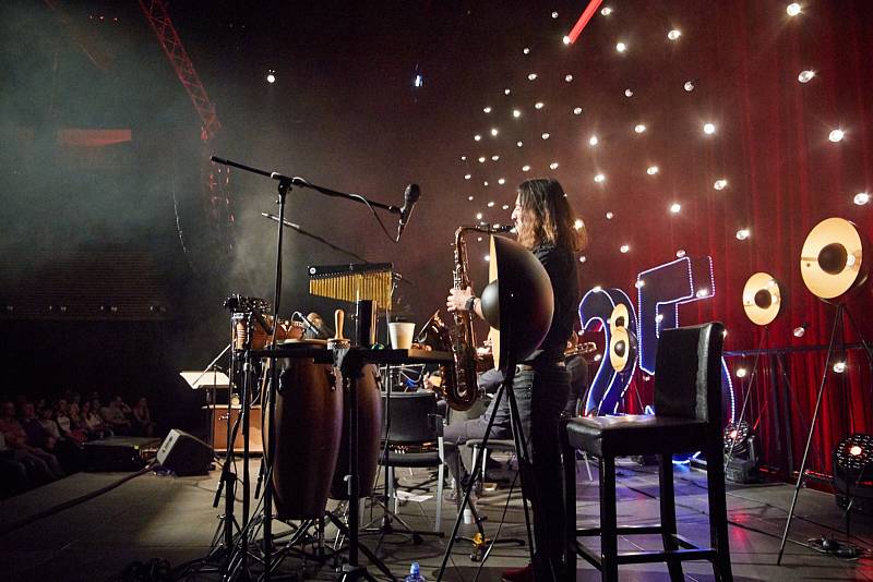 Koncert kapely Kryštof  v trutnovském Uffu.