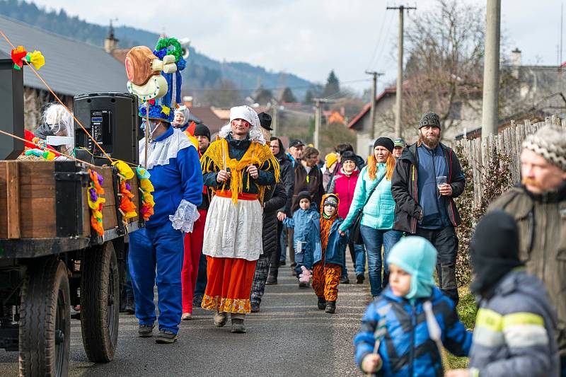 Masopust v Bílé Třemešné