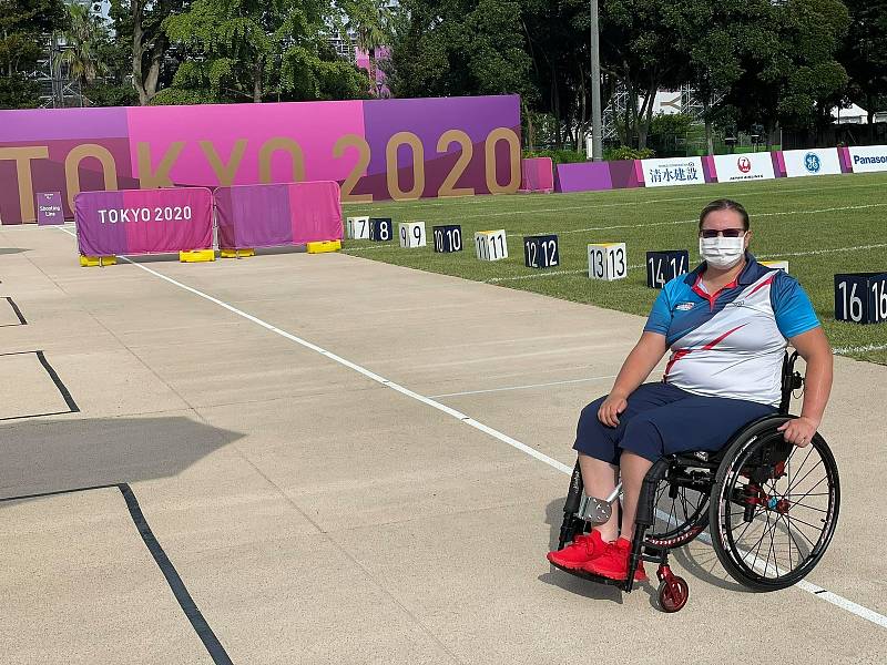 Šárka Musilová z Trutnova získala na paralympijských hrách v Tokiu stříbro v lukostřelbě.