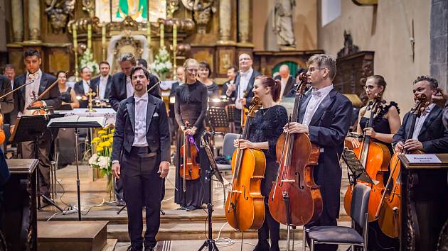 Festival Hudební léto Kuks zahájili severočeští filharmonici.