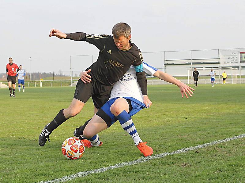 Vrchlabští fotbalisté si na domácím hřišti poradili se soupeřem ze Sobotky.