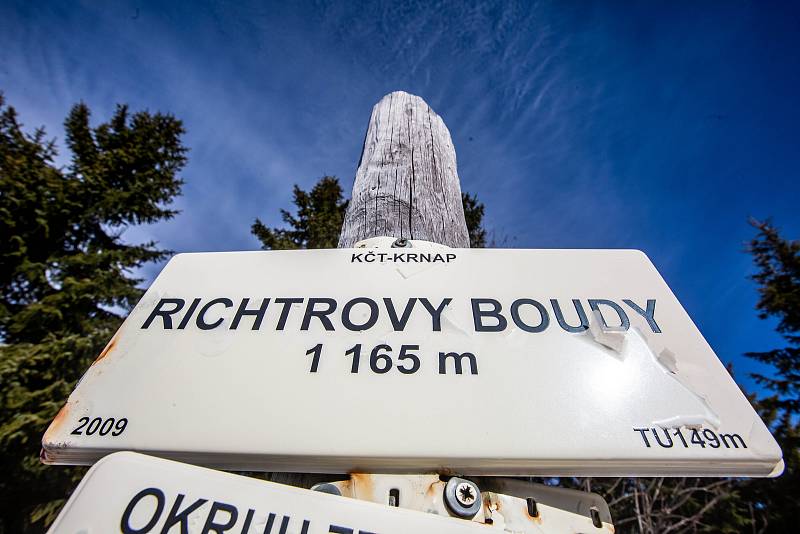 Richtrovy boudy v Krkonoších.