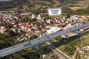 Poříčský most v Trutnově bude na trase D11 nejdelší na dálničním úseku k hranicím, bude měřit 713 metrů. Vysoký bude 30 metrů.