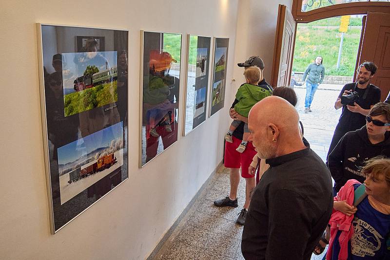 Sobotní akce k 140. výročí lokální železniční tratě Královec - Žacléř.