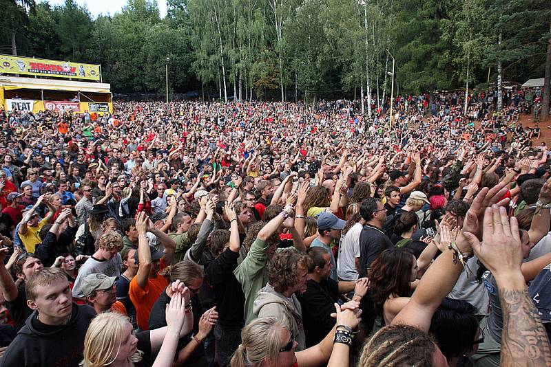 Atmosféra na festivalu