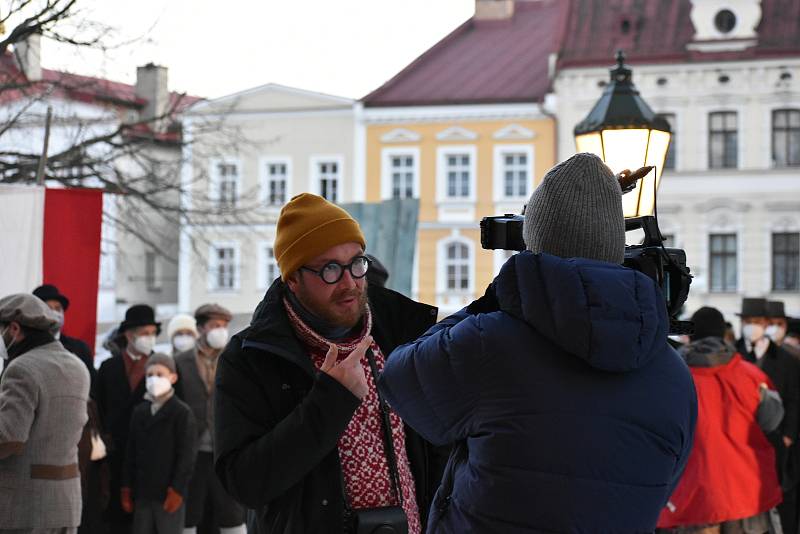 Film Poslední závod se natáčel v Krkonoších.