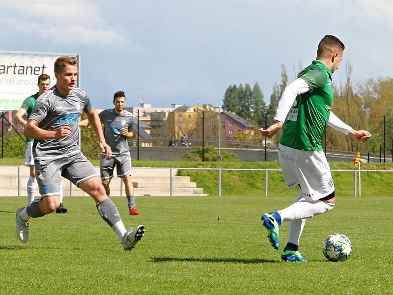 Vrchlabští fotbalisté v přípravě porazili divizní Velké Hamry 5:3.