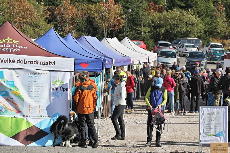 Maloúpská vařečka, krkonošská kulinářská klasika, nabídla zajímavé soutěže.