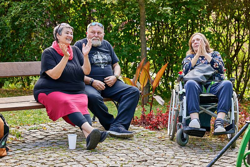 V areálu Domova sv. Josefa v Žirči se konalo v neděli Bylinkobraní.