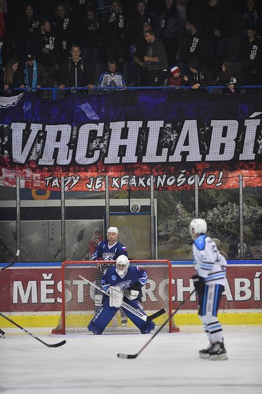 Vrchlabští hokejisté v úvodním přípravném utkání nestačili na ruský Sakhalin.