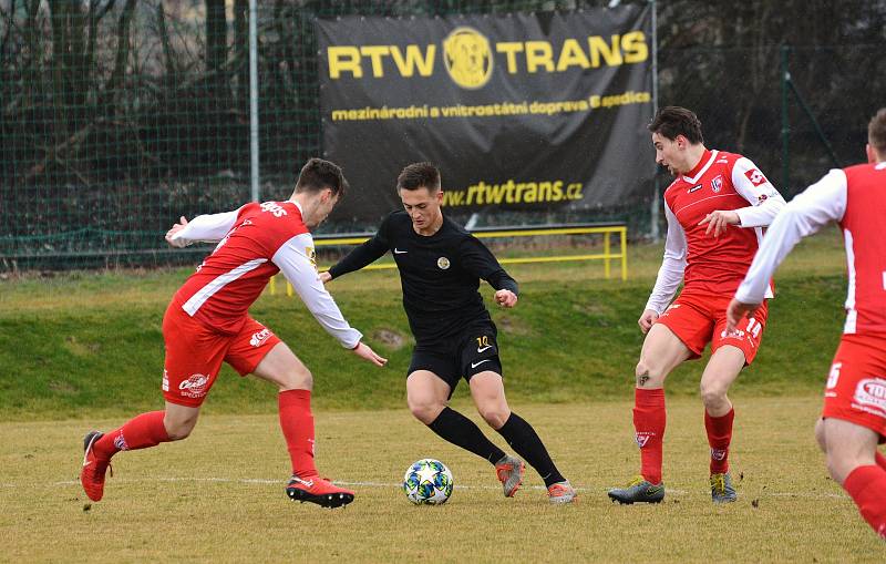 Jarní premiéra nováčkovi ČFL vyšla. Na domácím hřišti porazil Pardubice B.