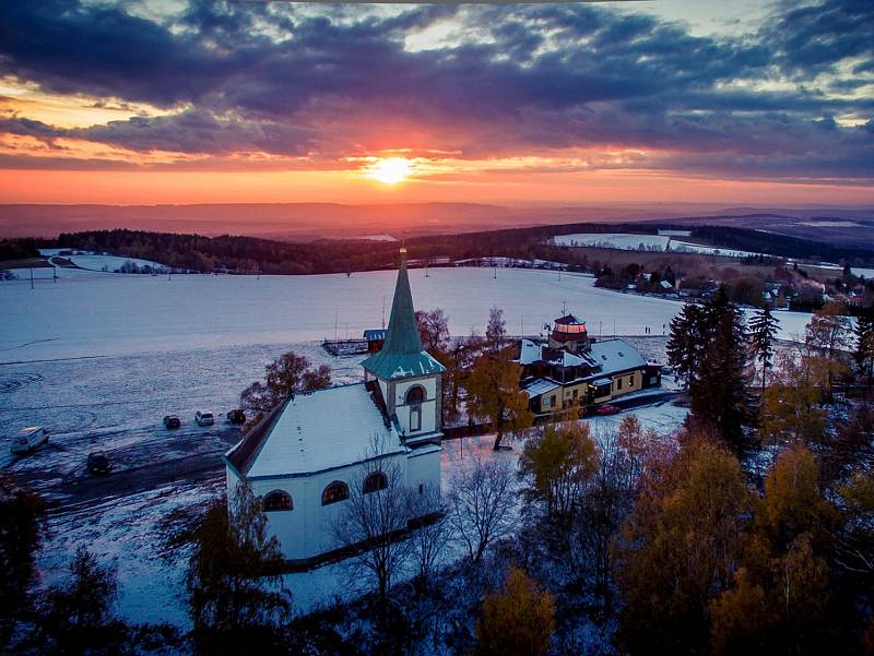 Fotografie snímané dronem