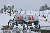 Začátek lyžařské sezony v Areálu Mladé Buky.
