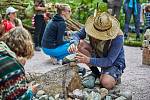 Pokřtěno! První hřiště na světě pro stone balancing nebo-li vyvažování kamenů bylo v sobotu otevřeno u lesní plovárny Retropark Sejfy v Mladých Bukách.