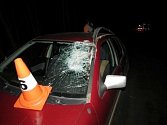Nehoda na silnici II. třídy Nehoda na silnici č. 301 mezi obcemi Radvanice a Chvaleč.