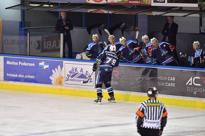 Hokejová Chance liga: HC Stadion Vrchlabí - Rytíři Kladno.