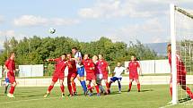 OKRESNÍ DERBY se hrálo na vrchlabském stadionu, kde domácí rezerva porazila Úpici 1:0 trefou Finka ze 78. minuty.