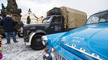 Veteran Car Club Dvůr Králové nad Labem pořádal v sobotu Tříkrálovou jízdu.