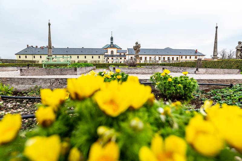 Venkovní prostory barokního areálu Hospitálu Kuks jsou lidem přístupné každý den až do setmění.