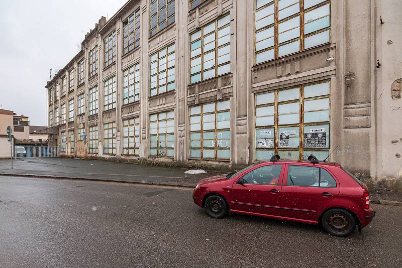 Areál bývalé Mayerovy továrny ve Dvoře Králové nad Labem.