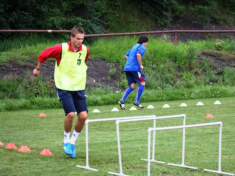 Trénink fotbalistů FK Pěnčín/Turnov