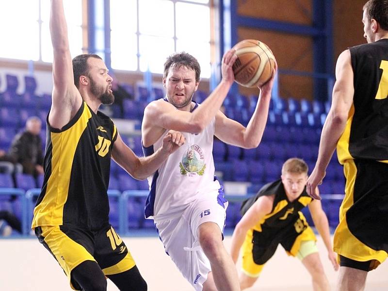 Play out basketbalové I. ligy: Kara Trutnov - BC Vysočina.