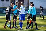 Fotbalisté Trutnova v podzimní derniéře přestříleli Velké Hamry 5:2. Hattrickem se blýskl Matějka.