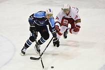 Vrchlabští hokejisté si v domácím utkání 22. kola Chance ligy proti Slavii připsali dva body.