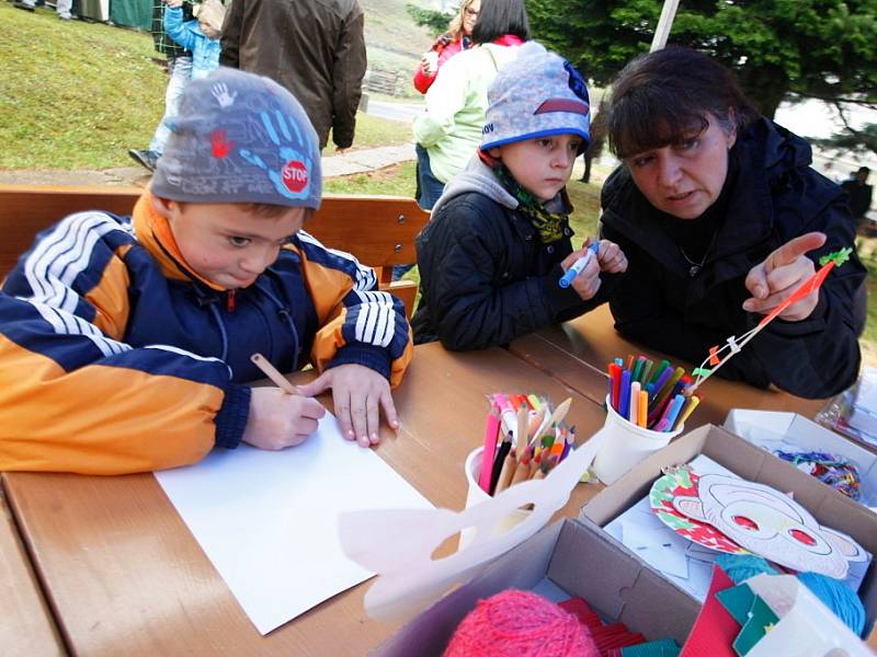 Svatá Kateřina se mračila, lidé za ní ale stejně přišli