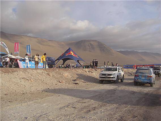 Expedice Dakar 2010 se setkala s jezdci známé rallye