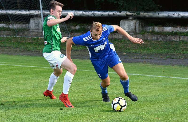 Fotbalisté Dvora Králové prohráli divizní duel na hřišti Velkých Hamrů 2:4.