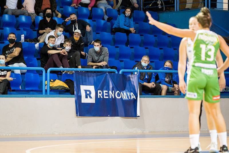 RENOMIA ŽBL basketbalistek - 1. kolo: BK Loko Trutnov - KP Brno 94:92.