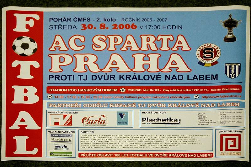 Pražská Sparta v regionu nejvyšších českých hor odehrála několik památných utkání.