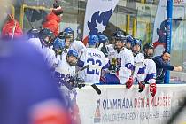 Výběr Moravskoslezského kraje po zásluze získal zlaté medaile v hokejovém turnaj hraném v rámci Olympiády dětí a mládeže 2023.