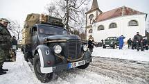 Veteran Car Club Dvůr Králové nad Labem pořádal v sobotu Tříkrálovou jízdu.