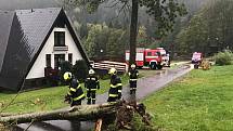 Během 24 hodin špindlerovští hasiči odklidili nebo zlikvidovali ve Špindlerově Mlýně a okolí 29 stromů.