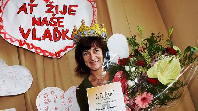 Zlatá mateřinka 2008 - Vladimíra Priputenová