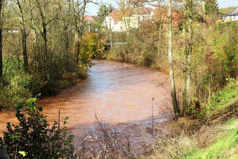 Přehrada Les Království a okolí 30.10. 2017