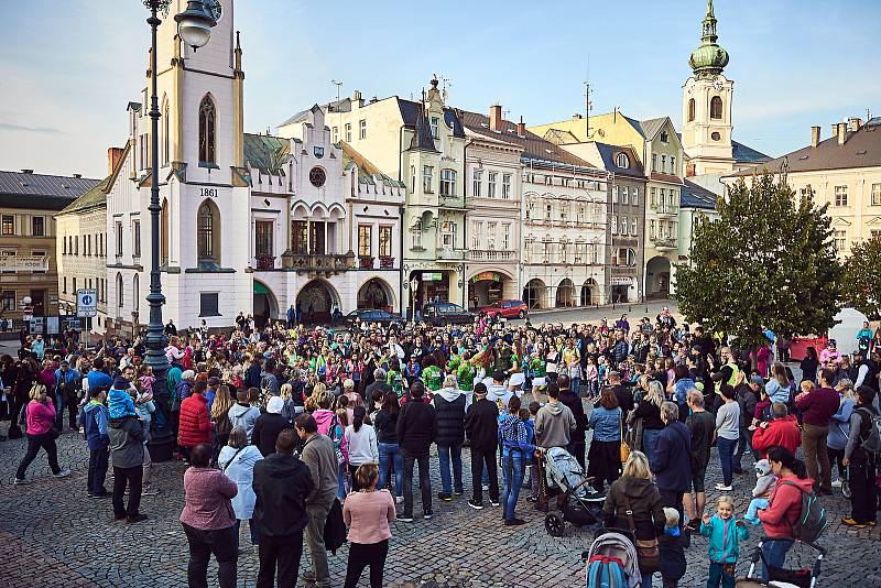 Spolek Rýbrcoul - duch hor organizoval v sobotu v Trutnově akci Oživlé bytosti a příběhy Krkonoš.