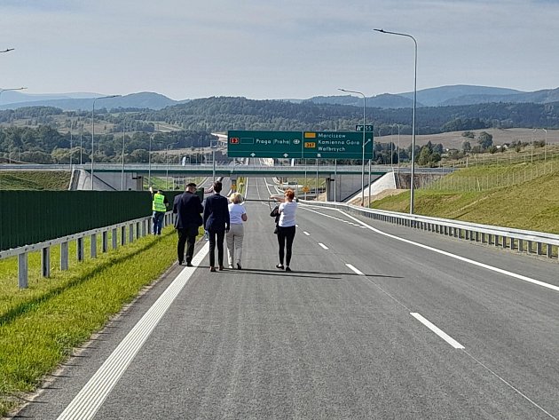 Otevření polské části dálnice D11, 29. září 2023