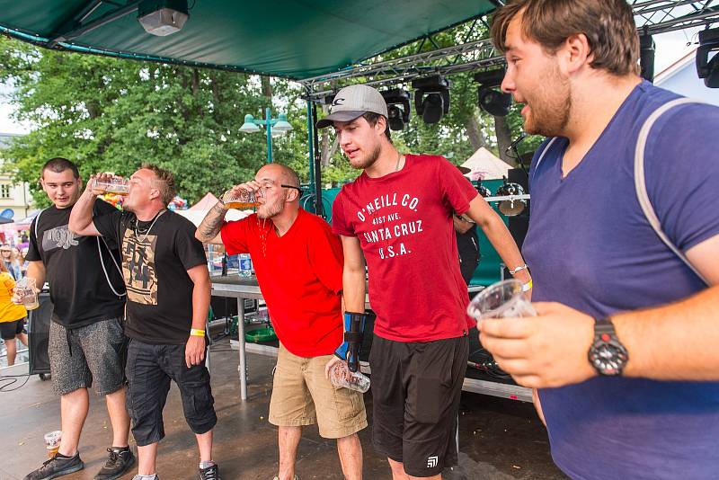 Krkonošské pivní slavnosti 2018 ve Vrchlabí.