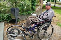 JAN DUŠEK se na invalidním vozíku vydal i se synem na více než 600 kilometrů dlouhou cestu Španělskem. 