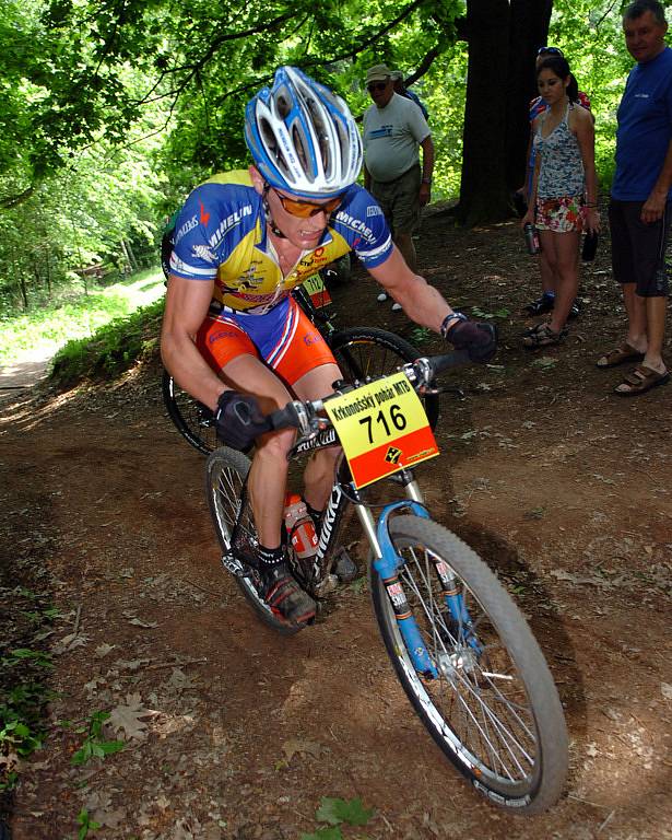 Vítěz Ondřej Zelený z Michelin Specialized MTB Teamu.