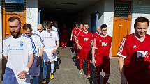 Divizní fotbalové derby: MFK Trutnov - TJ Dvůr Králové nad Labem.