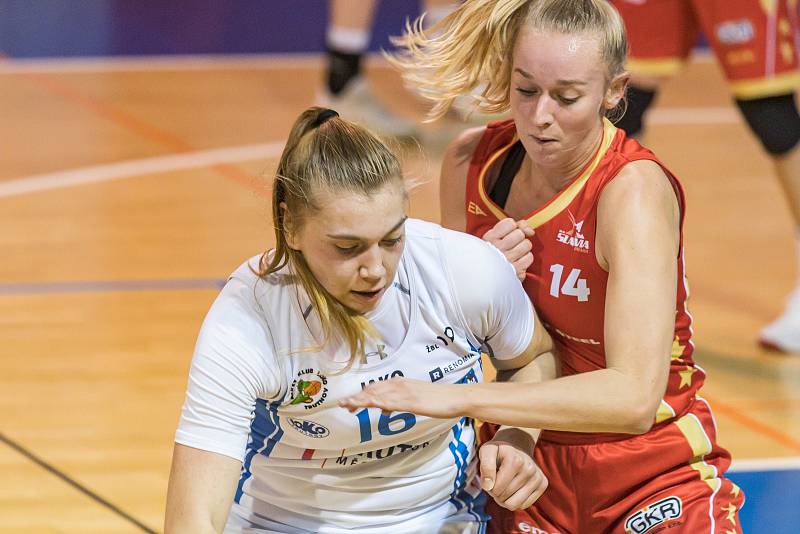 Basketbalistky trutnovské Lokomotivy v Renomia ŽBL patřičně potrápily favorita.