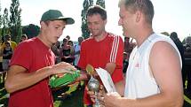 Hunťák Cup 2008, nejlepší brankář turnaje Jakub Křelina (Kenya Team).