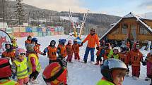 Libňatovské děti si vychutnaly lyžařský kurz